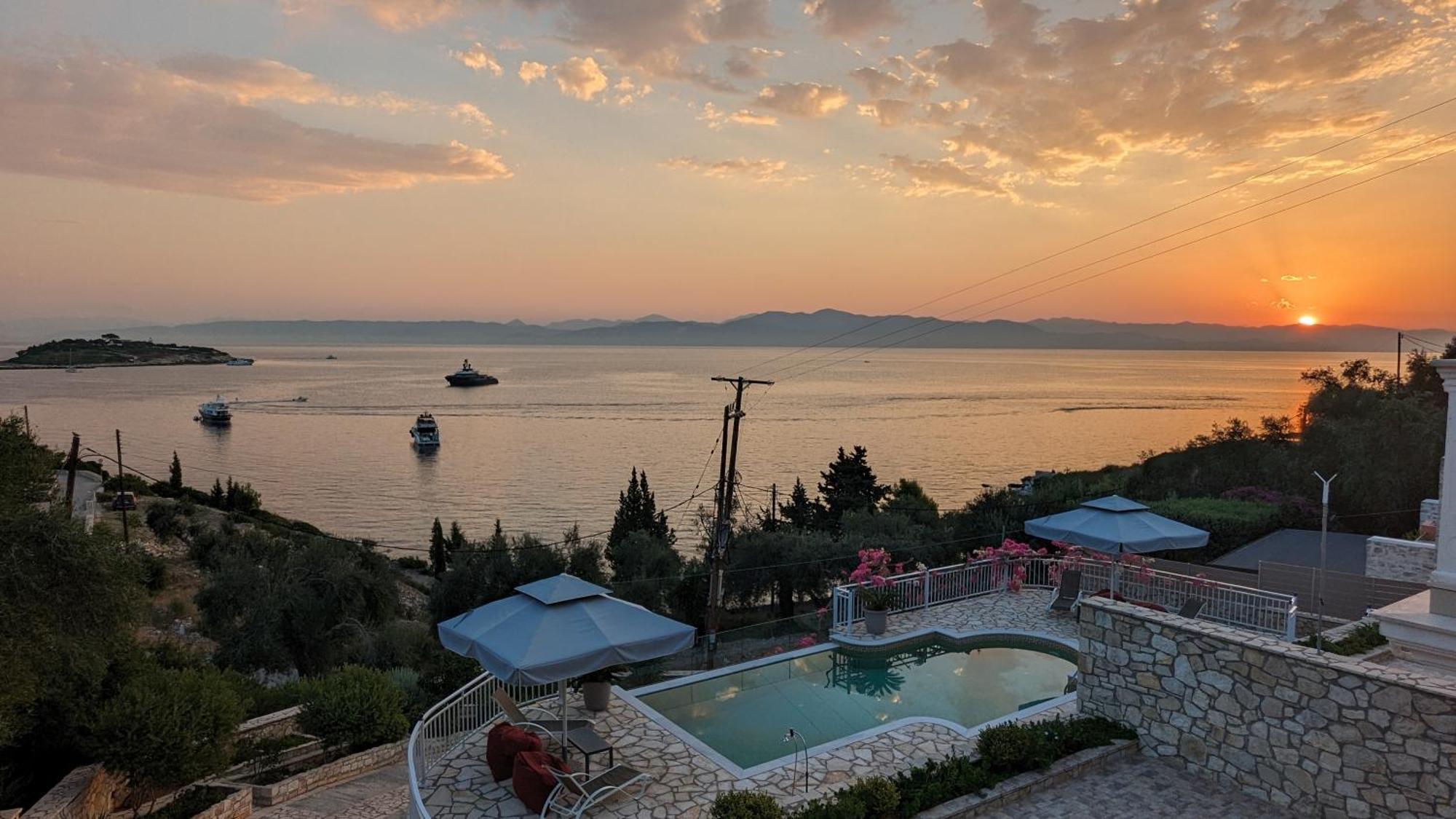 גאיוס Villa Avgerini Paxos חדר תמונה